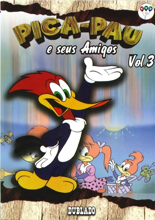 Dvd - Pica-Pau e Seus Amigos Vol. 3