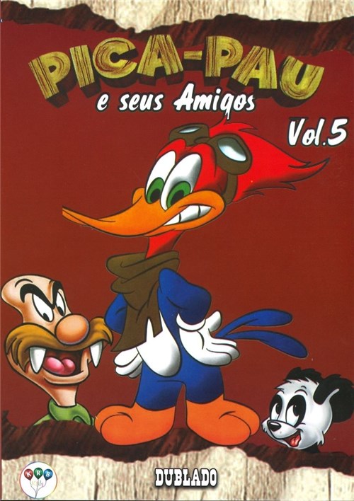 Dvd - Pica-Pau e Seus Amigos Vol. 5