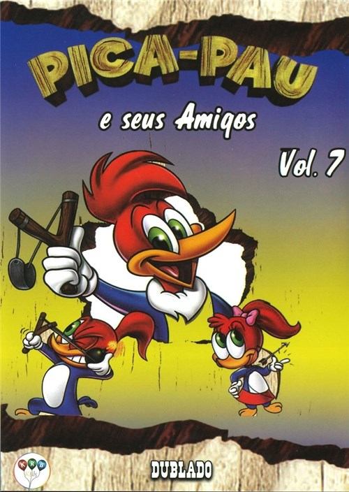 Dvd - Pica-Pau e Seus Amigos Vol. 7