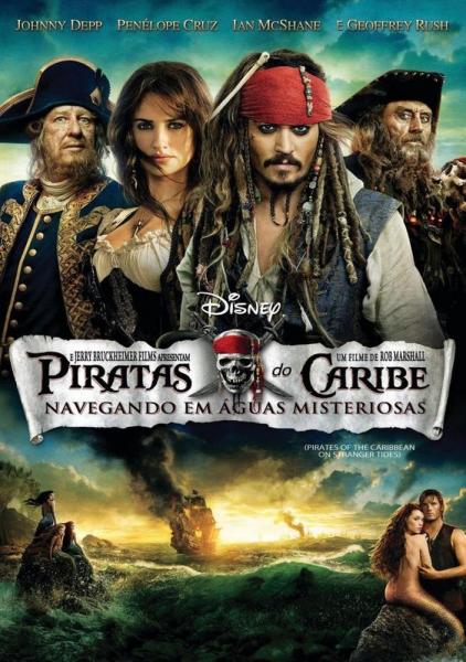 DVD Piratas do Caribe 4 - Navegando em Águas Misteriosas - 1
