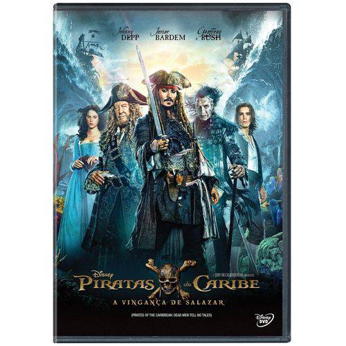 DVD Piratas do Caribe 5 - a Vingança de Salazar