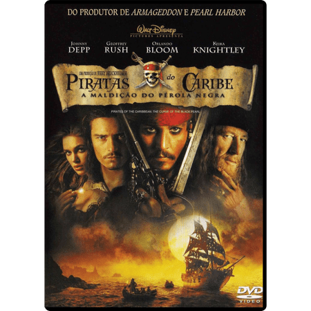 DVD Piratas do Caribe - a Maldição do Pérola Negra