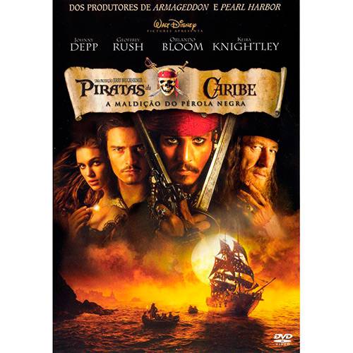 Tudo sobre 'DVD Piratas do Caribe - a Maldição do Pérola Negra'