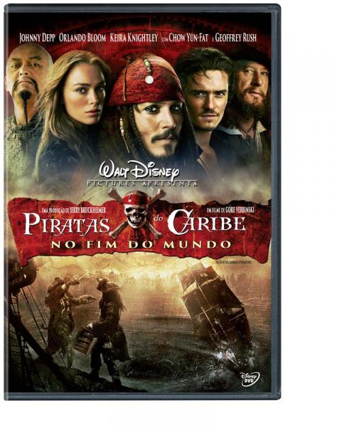 DVD Piratas do Caribe 3 - no Fim do Mundo - 1