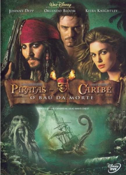 DVD Piratas do Caribe 2 - o Baú da Morte - 1