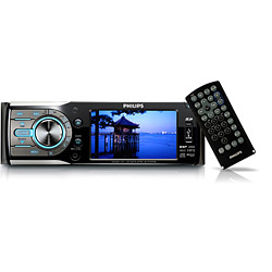 DVD Player Automotivo CED320X - Tela 3,5'', Entradas USB, SD e Auxiliar Frontal e Controle Remoto - Philips