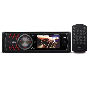 DVD Player Automotivo HBuster HBD-6680AV com Rádio AM/FM, Entrada USB, Entrada Auxiliar de Áudio