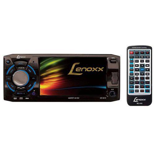Tudo sobre 'DVD Player Automotivo Lenoxx Ad-2610 Entrada USB e Cartão Sd Tela 4.3¿'