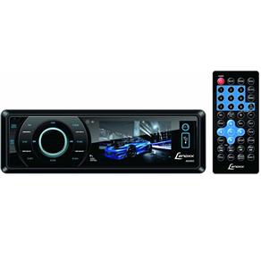 DVD Player Automotivo Lenoxx Sound AD 2603 com Tela de 3 Polegadas, Rádio AM/FM, Entrada USB, SD e Auxiliar + Controle Remoto