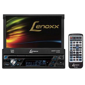 DVD Player Automotivo Lenoxx Sound AD 2618 com Tela Touch Retrátil de 7”, Rádio AM/FM, Entradas USB , SD e Auxiliar + Controle Remoto
