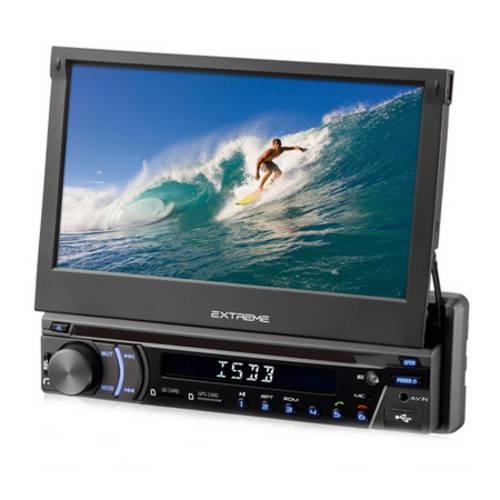 Dvd Player Automotivo Multilaser Extreme P3296 C/ Tela Touch 7´, Tv Digital, Gps, Bluetooth e Entra