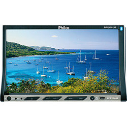 DVD Player Automotivo Philco PCADD630 Tela 7"- Bluetooth, Entradas Mini USB, SD e AUX