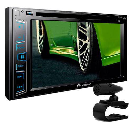 DVD Player Automotivo Pioneer AVH-278BT Tela 6.2" USB Entrada Auxiliar Bluetooth
