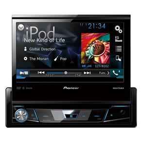DVD Player Automotivo Pioneer AVH-X7780TV com Tela Retrátil de 7", Bluetooth, Entrada USB, TV Digital, Interface para Android e Controle Remoto