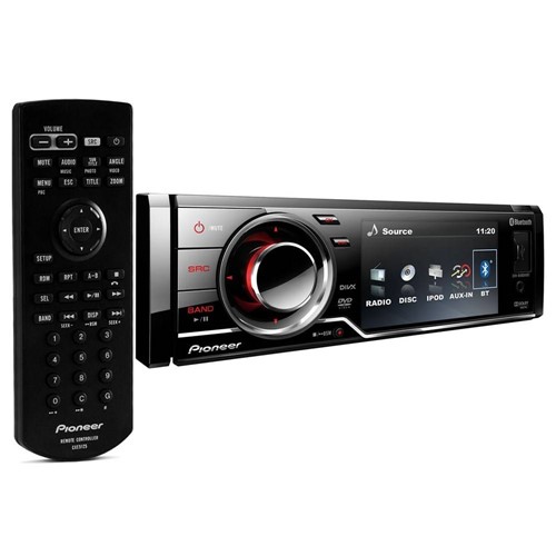 Dvd Player Automotivo Pioneer Dvh-8480avbt - Tela 3.5 - Usb, Aux e Bluetooth