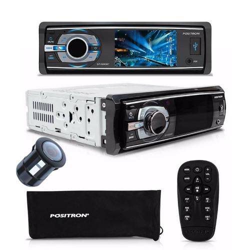 DVD Player Automotivo Positron 4330 com Bluetooth Camera de Ré
