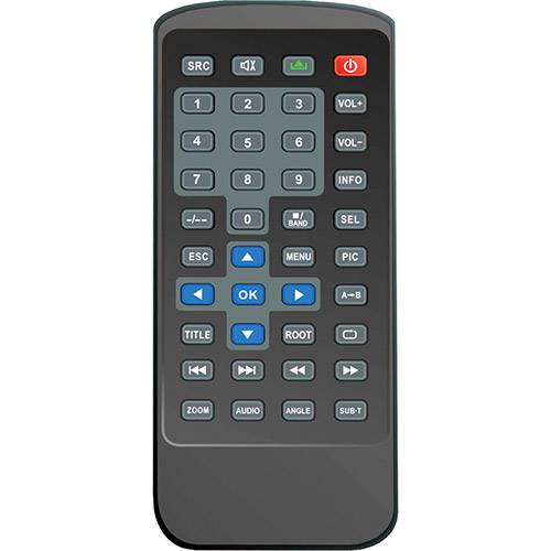 DVD Player Automotivo Positron SP6861NAV Tela 7" - TV Digital, GPS e Bluetooth