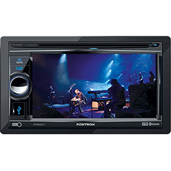 DVD Player Automotivo Positron SP8650DTV Tela 6,2" - TV Digital, Bluetooth, Entradas USB, AUX e P/ Câmera de Ré