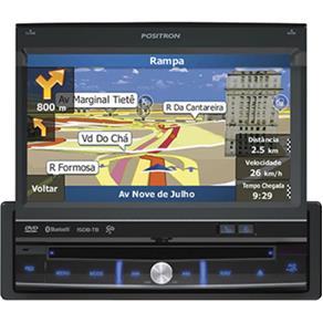 DVD Player Automotivo SP6900NAV Tela LCD de 7" Touchscreen , TV Digital, GPS, Bluetooth, USB, Conexão SWC - Positron