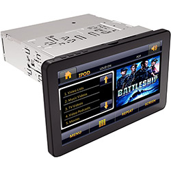 Tudo sobre 'DVD Player Automotivo X-90101DTV Go To Tela 9" - TV Digital, Saída RCA Pré-amplificada, Entradas USB, SD, AUX e P/câmera de Ré'