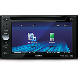 DVD Player Automotivo XAV-W64BT Tela Touchscreen de 6.1" com Bluetooth, Entrada AUX, USB e Interface IPod e IPhone - Sony