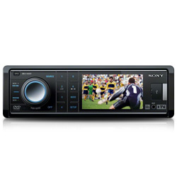 DVD Player Automotivo Xplod MEX-V50DT com Tela de 3", TV Digital, Entrada USB, AUX e para Câmera de Ré - Sony