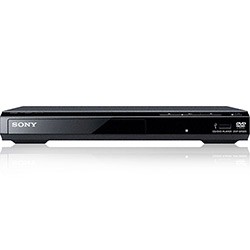 DVD Player C/ Entrada USB Frontal, Progressive Scan, Design Ultra Slim - DVP-SR320 - Sony