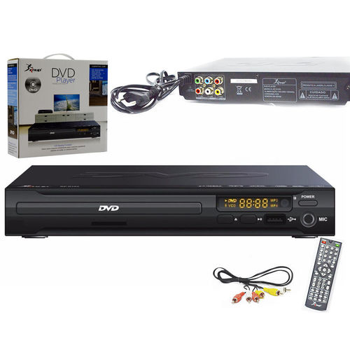 Tudo sobre 'DVD Player com Entrada USB Mais Controle Kp-D103'