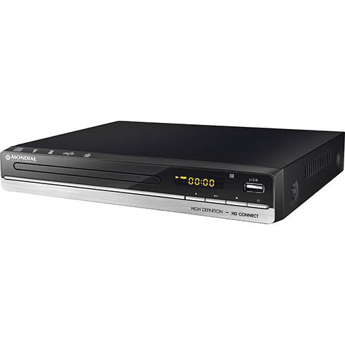 DVD Player com Karaokê Mondial D-18 Preto