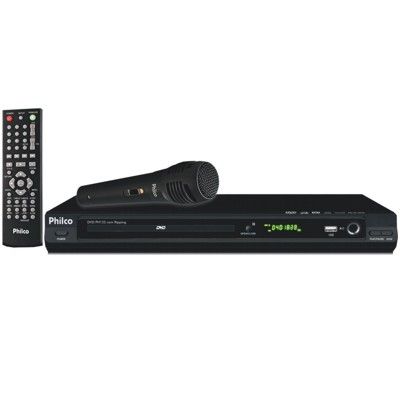 DVD Player com Karaoke USB PH155 - Philco