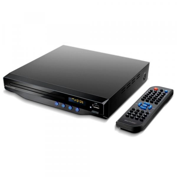 DVD Player com Saída HDMI 5.1 Canais/ Karaokê/ USB Multilaser SP193