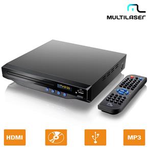 DVD Player com Saída HDMI 5.1 Canais, USB, Karaokê SP193 - Multilaser