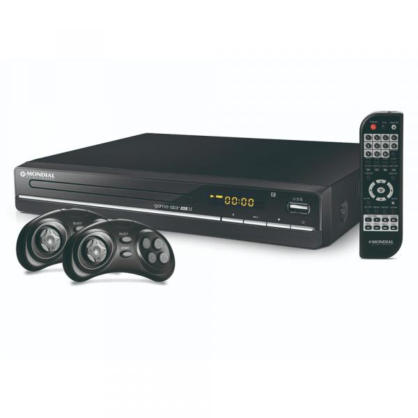 DVD Player D-14 Vídeo Game Star com Entrada USB Mondial