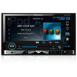 DVD Player Double-DIN AVH-P8480BT 7" Mixtrax, Bluetooth, USB e Cartão SD - Pioneer
