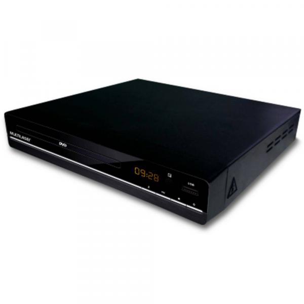 DVD Player 3 em 1 Multimídia com Saída Rca 2.0 Canais - Sp252 - Multilaser - Função Ripping