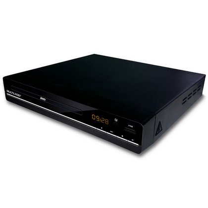 DVD Player 3 em 1 Multimídia USB Multilaser Preto - SP252 SP252