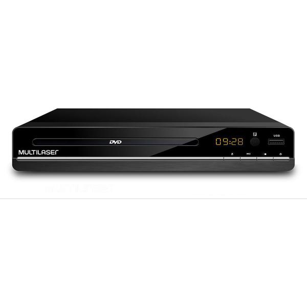 DVD Player 3 em 1 Multimidia USB Multilaser Preto - SP252