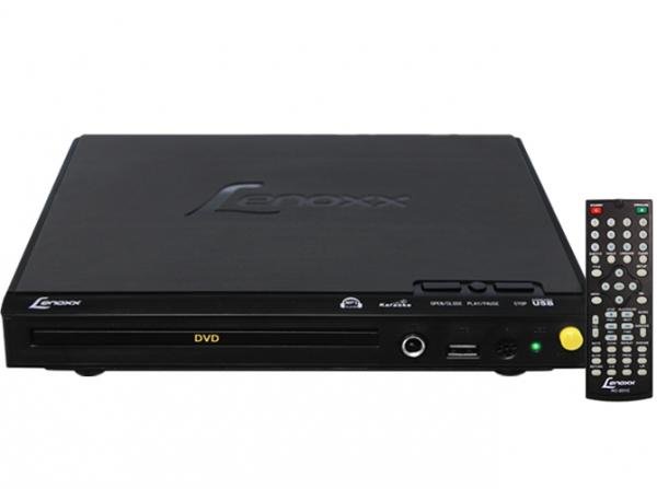 DVD Player Lenoxx DV445 com MP3 Player Função Karaokê e Entrada USB