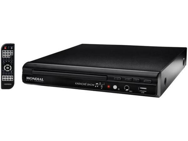 DVD Player Mondial - D-20 - Bivolt