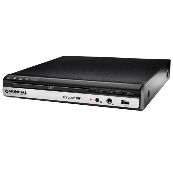 DVD Player Mondial D-15 Karaokê Entrada USB Ripping - Bivolt