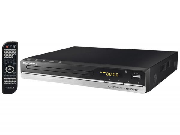 DVD Player Mondial HD Connect - Função Karaokê USB