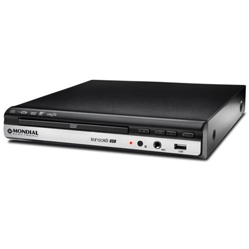 DVD Player Mondial, USB, Função Karaokê - D15