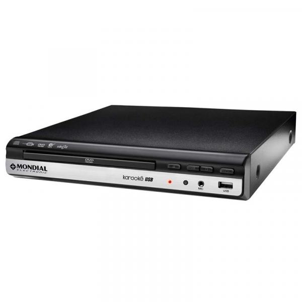 DVD Player Mondial USB MP3 Karaokê D-10