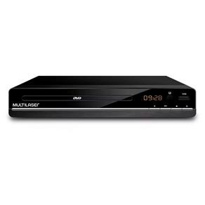 Dvd Player Multilaser 3 em 1 Multimídia Usb Preto - SP252