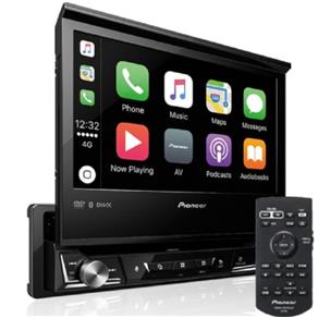 DVD Player Pioneer Automotivo AVH-Z7080TV Retrátil FullHD, Tv Digital