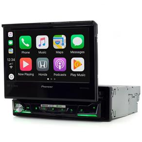 DVD Player Pioneer AVH Z7080TV 7 Polegadas Retrátil USB TV Digital Apple CarPlay Android Auto