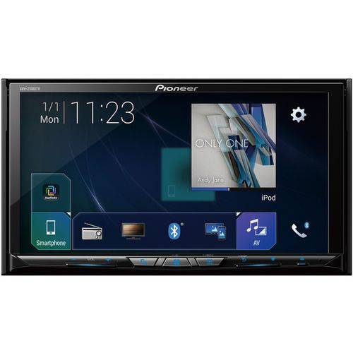 Dvd Player Pioneer Bluetooth 2 Din com Tv Digital Avhz9180tv