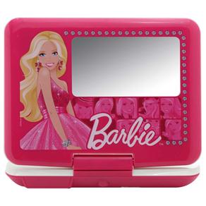 DVD Player Portátil Tectoy Camarim Fashion da Barbie com Tela Giratória de 7" e Entrada USB