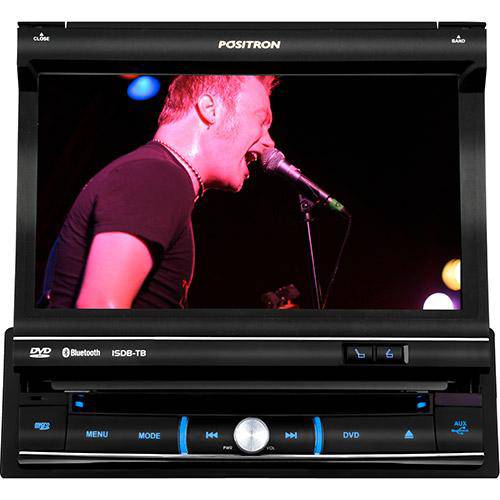Tudo sobre 'Dvd Player Positron Sp6551dtv, Tela 7" Retrátil, Tv Digital, Usb, Aux e Bluetooth.'