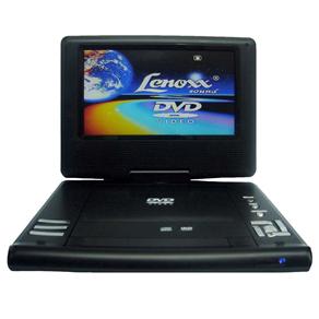 DVD Portátil C/ Tela de 7" Lenoxx DT-505 C/ Entrada USB